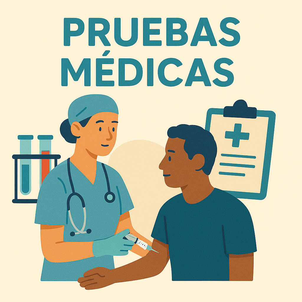 Pruebas médicas - Examenes medicos consulares